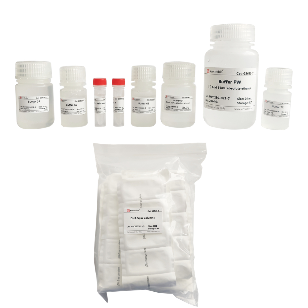 5. Paraffin-embedded (FFPE), formalin-fixed, tissues Tissue Genomic DNA Extraction Kit, 50 T $500,