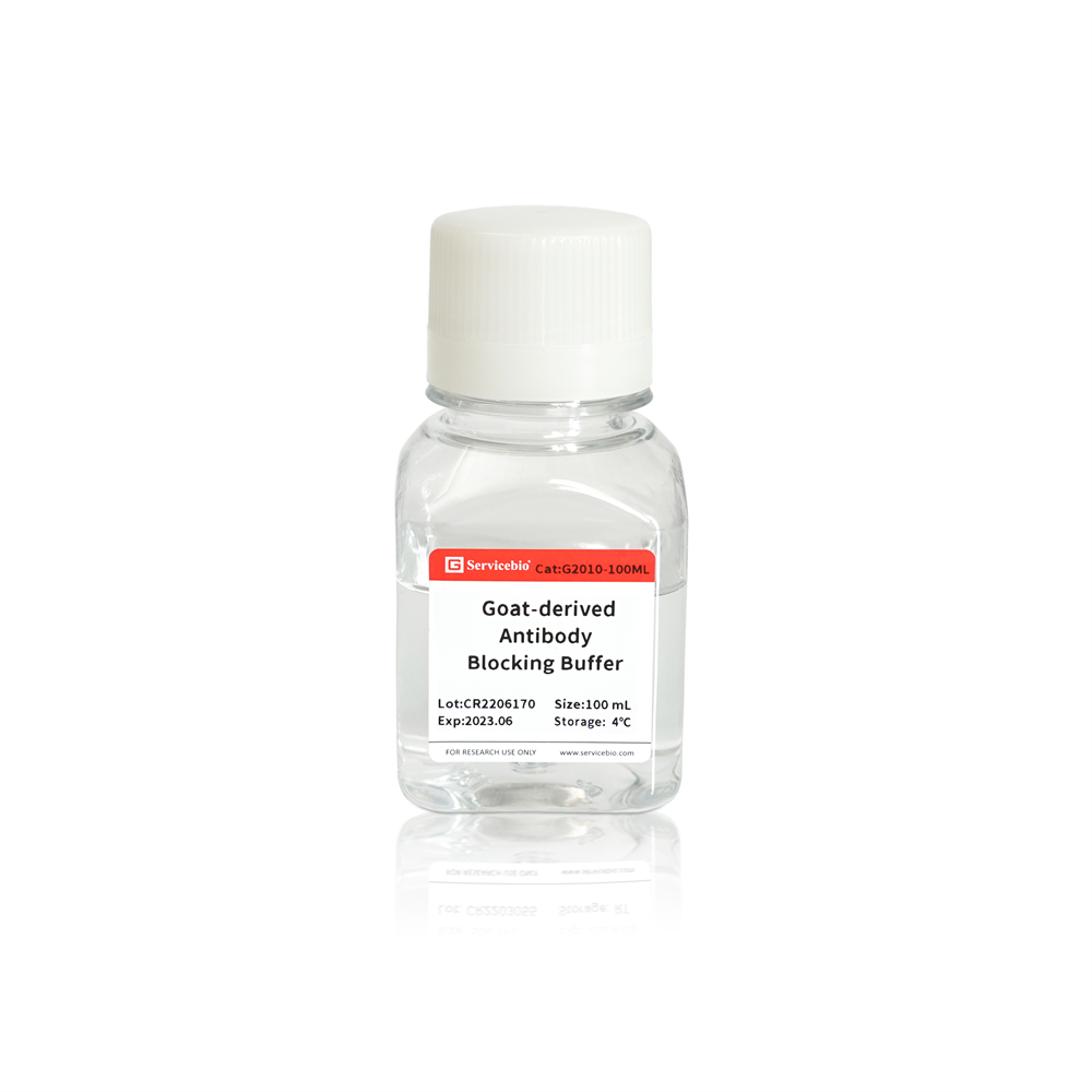 3.  Blocking Buffer (Special Use for Goat-Derived Antibody), 100 ml $150