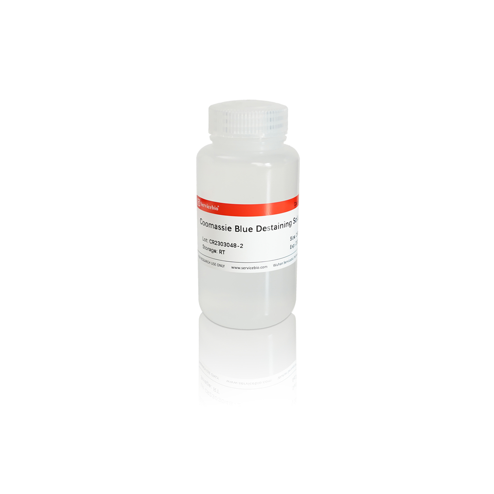3. Coomassie Bright Blue Decoloring Solution (attenuate and remove the background), 250ml $268