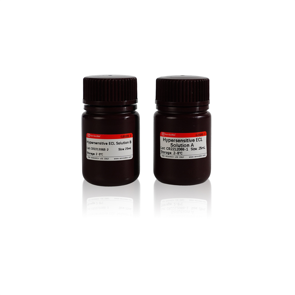 1. (Femtogram Grade) Ultrasensitive ECL Chemiluminescence Kit, 50 ml $299
