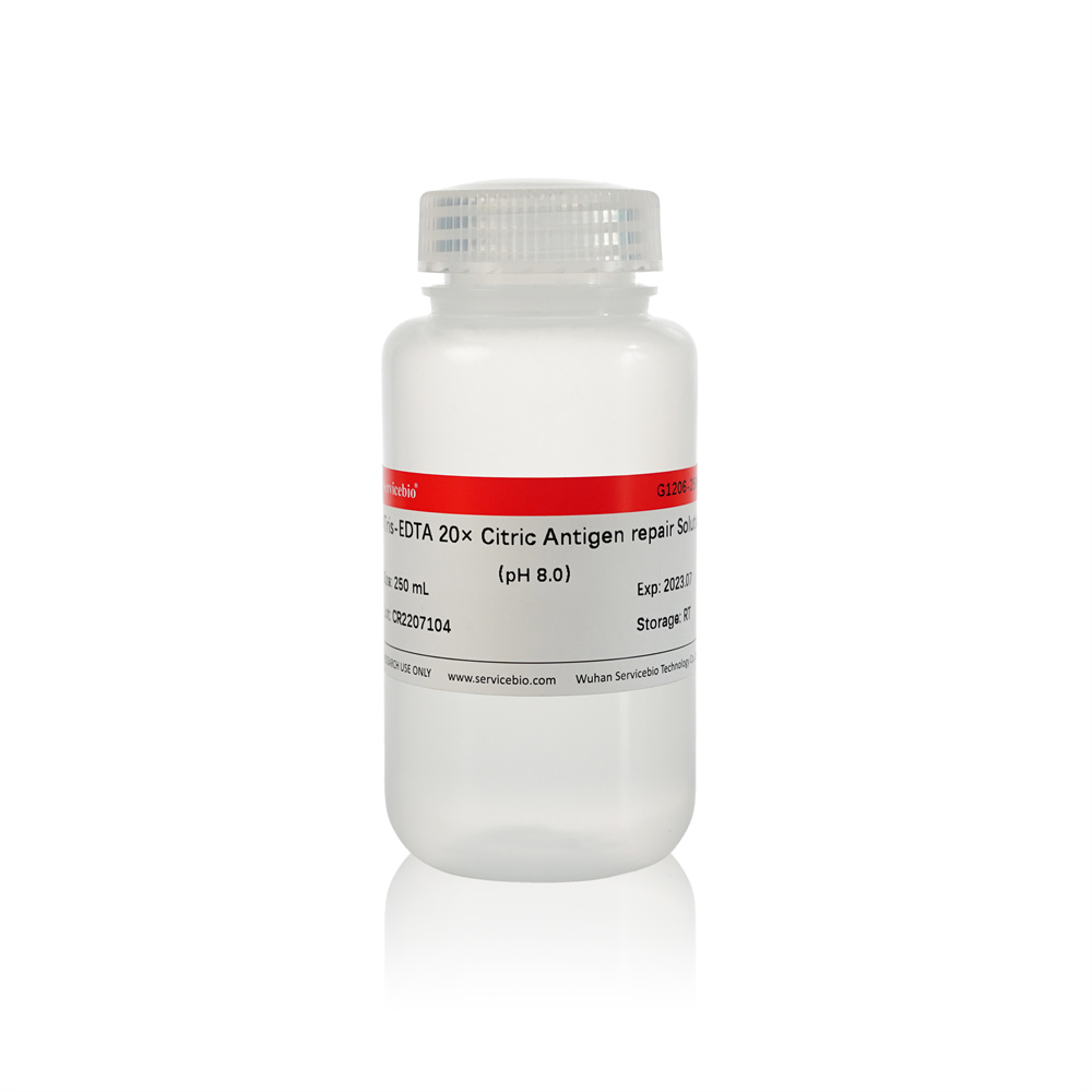 12. 20× Tris-EDTA Antigen Retrieval Solution (pH 8.0) , 250 ml, $145