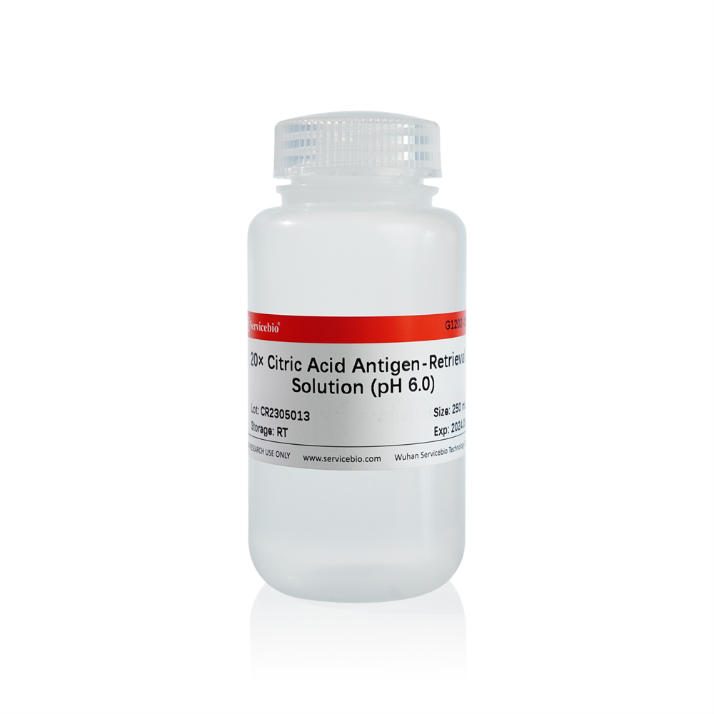 10. 20× Citric Acid Antigen-Retrieval Solution (pH 6.0); 250ml $145